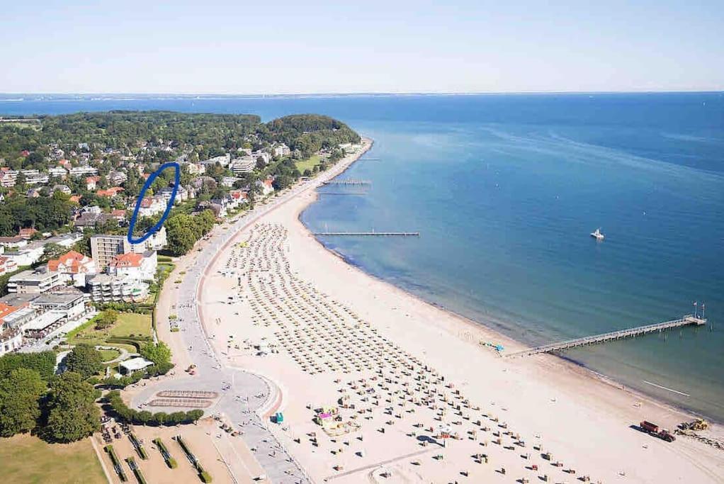 3Sz Penthaus Luna Am Sandstrand Mit Meerblick & Balkon Lübeck Dış mekan fotoğraf