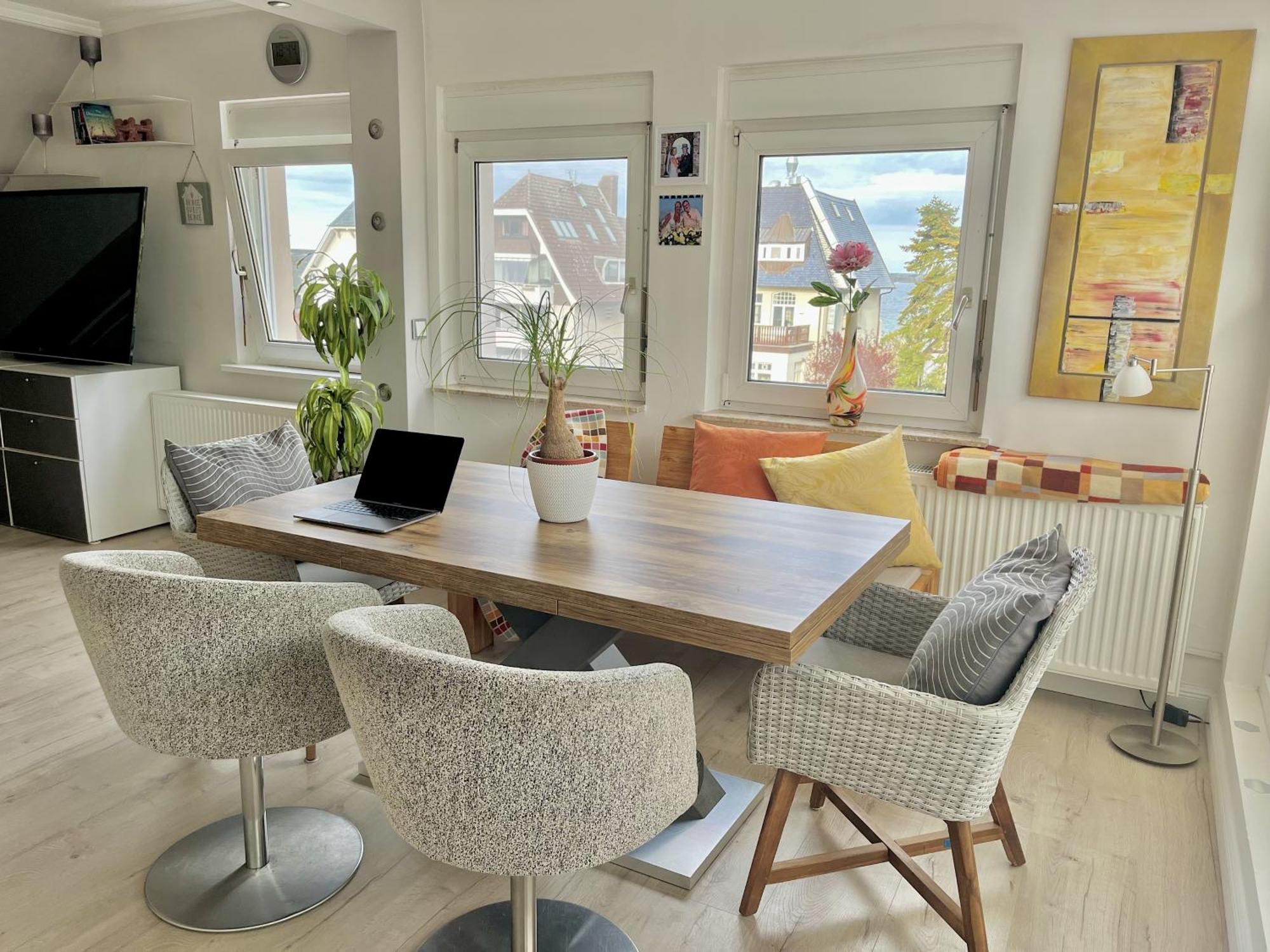3Sz Penthaus Luna Am Sandstrand Mit Meerblick & Balkon Lübeck Dış mekan fotoğraf