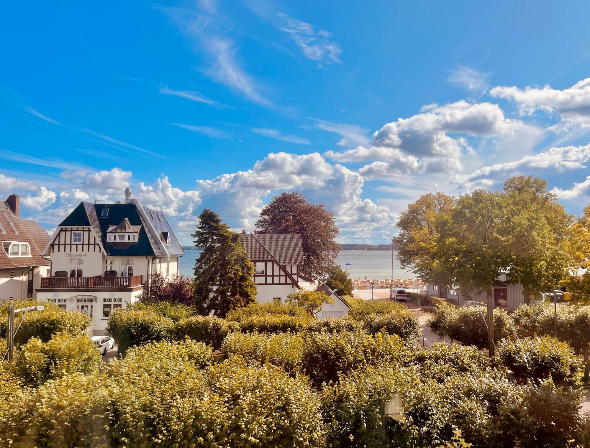 3Sz Penthaus Luna Am Sandstrand Mit Meerblick & Balkon Lübeck Dış mekan fotoğraf
